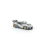 POP RACE 1/64 - DARWIN PRO 66G WBK SUPRA A90 SILVER CHROME - PR640492