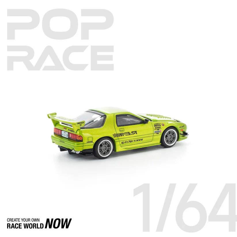 MAZDA RX7 FC3S RE-AMEMIYA LUMINOUS GREEN BY POP RACE - PRE ORDER