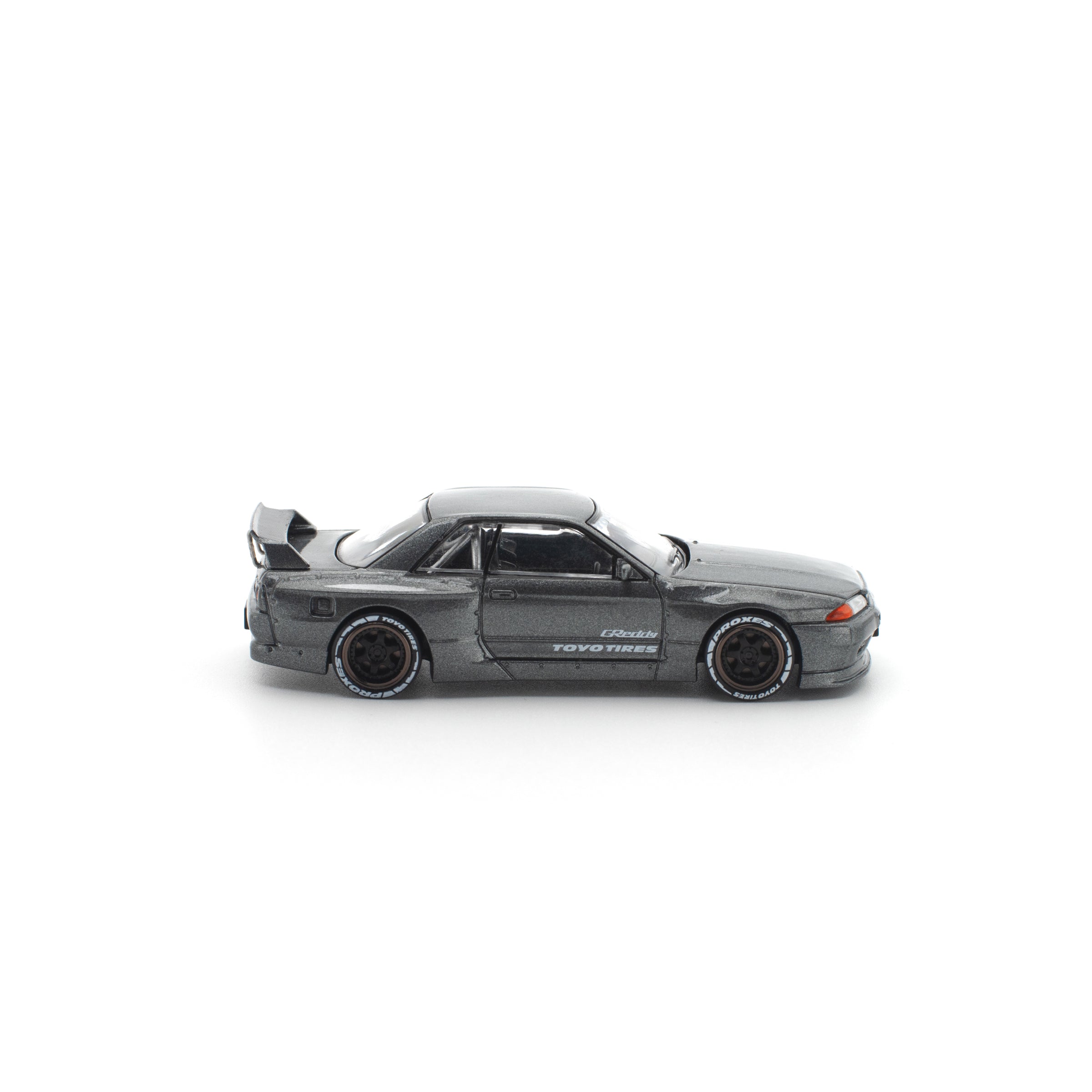 POP RACE 1/64 PANDEM R32 GUN METAL NEW TOOLING
