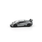 POP RACE 1/64- LAMBORGHINI HURACAN STO GRIGIO ACHESO MATTE