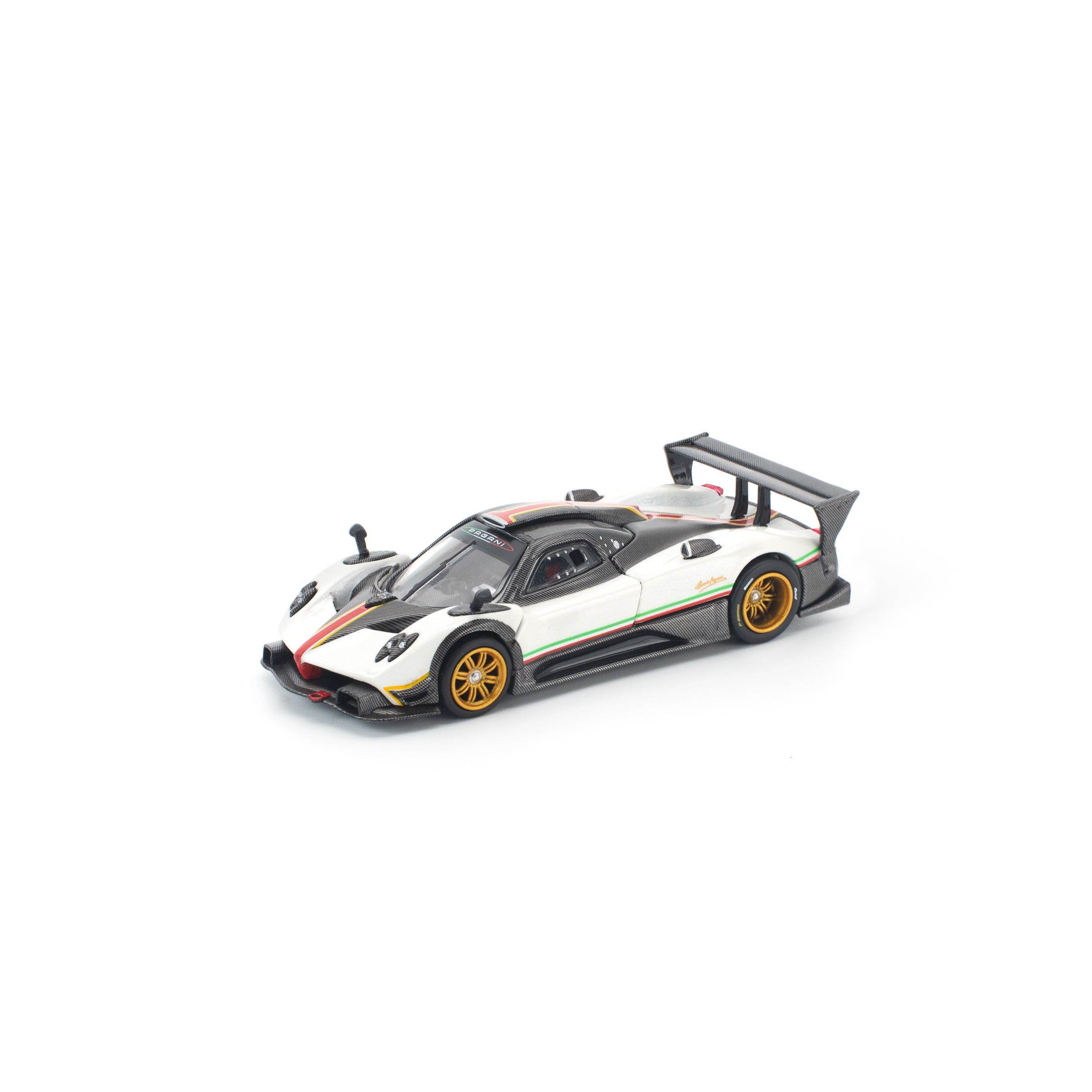 POP RACE 1/64 - PAGANI ZONDA R WHITE