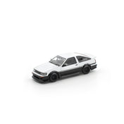 POPRACE 1/64 RWB AE86 WHITE BLACK