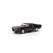 POP RACE 1/64 - SHELBY MUSTANG GT500 DARK CHROME