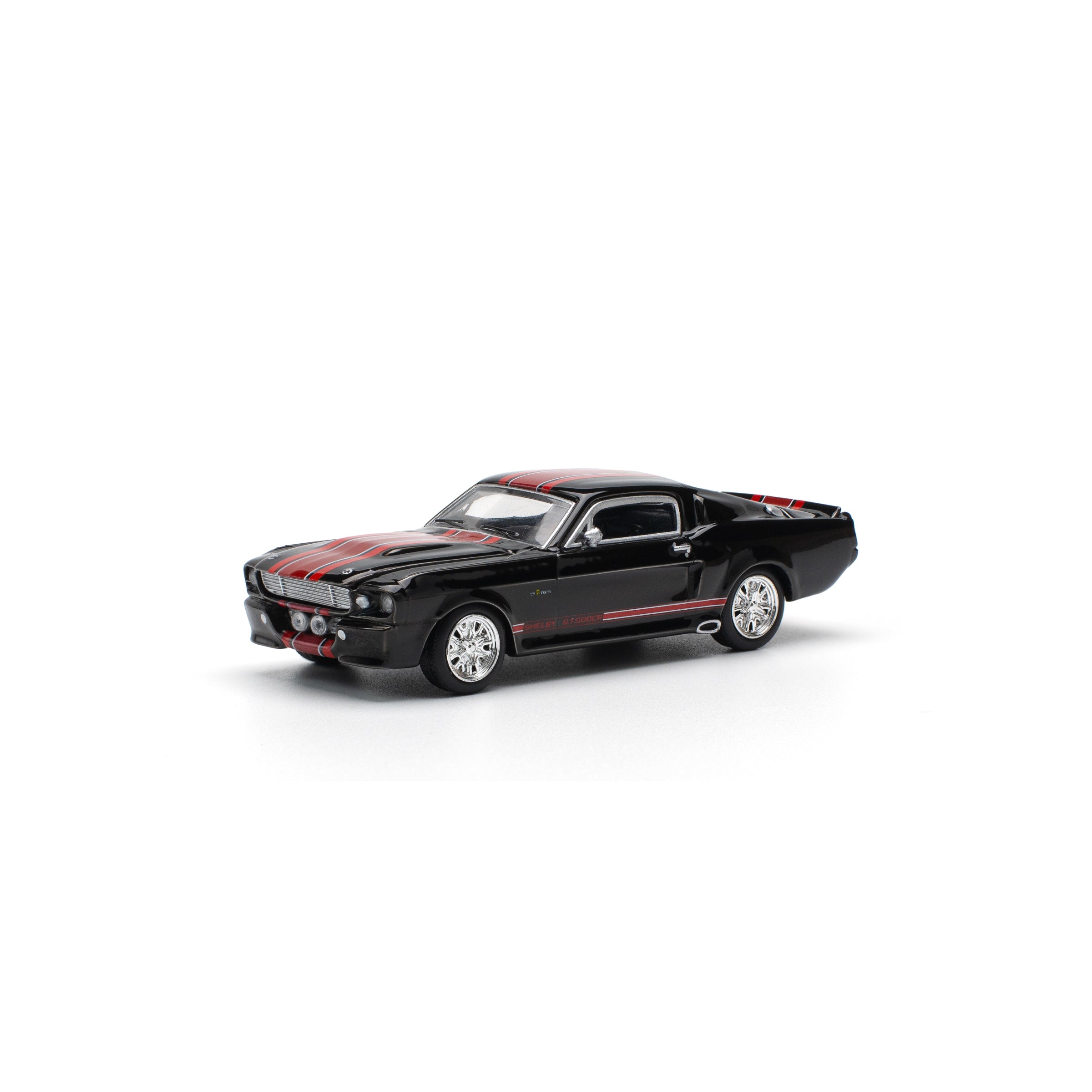 POP RACE 1/64 - SHELBY MUSTANG GT500 DARK CHROME
