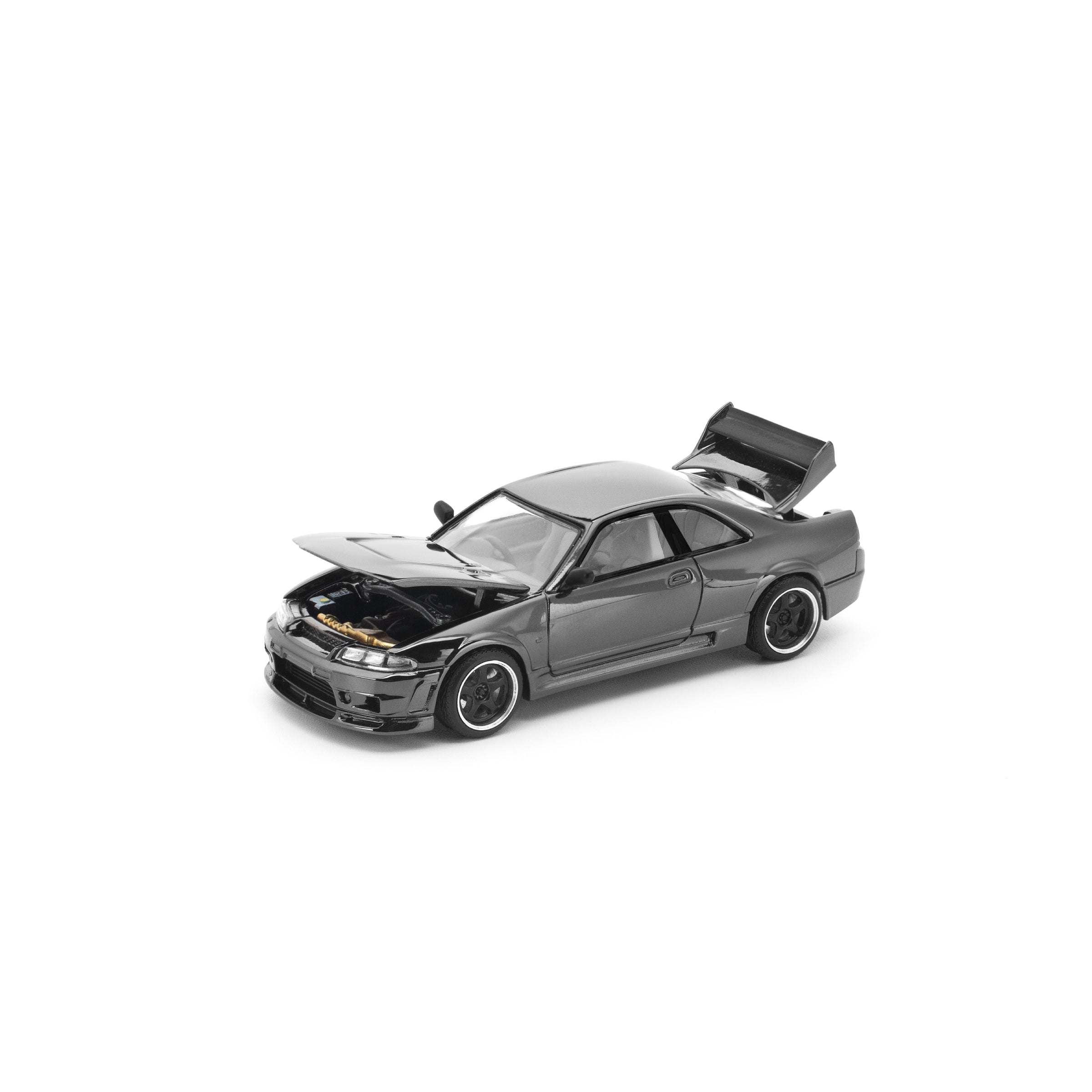POP RACE - R33 GT-R DARK CHROME - PRDC003