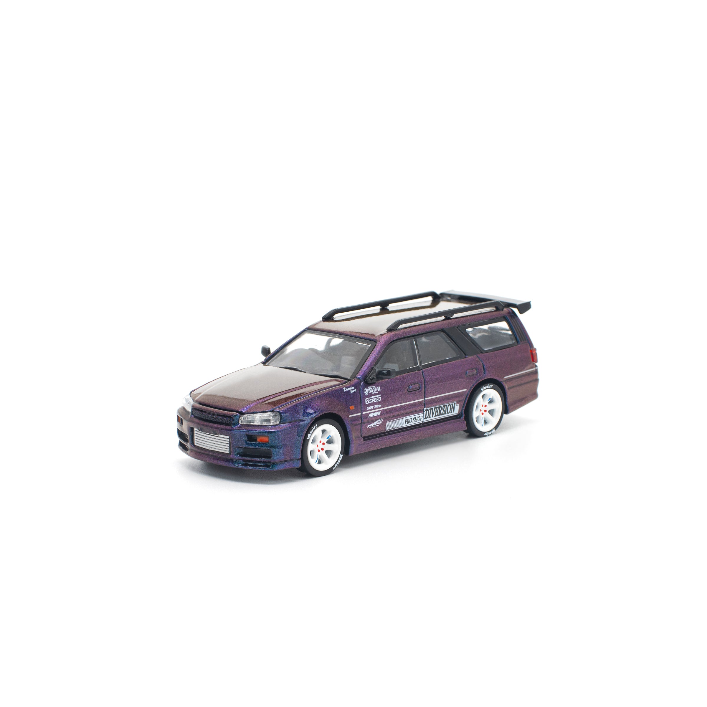 NISSAN STAGEA  MAGIC PURPLE - POP RACE