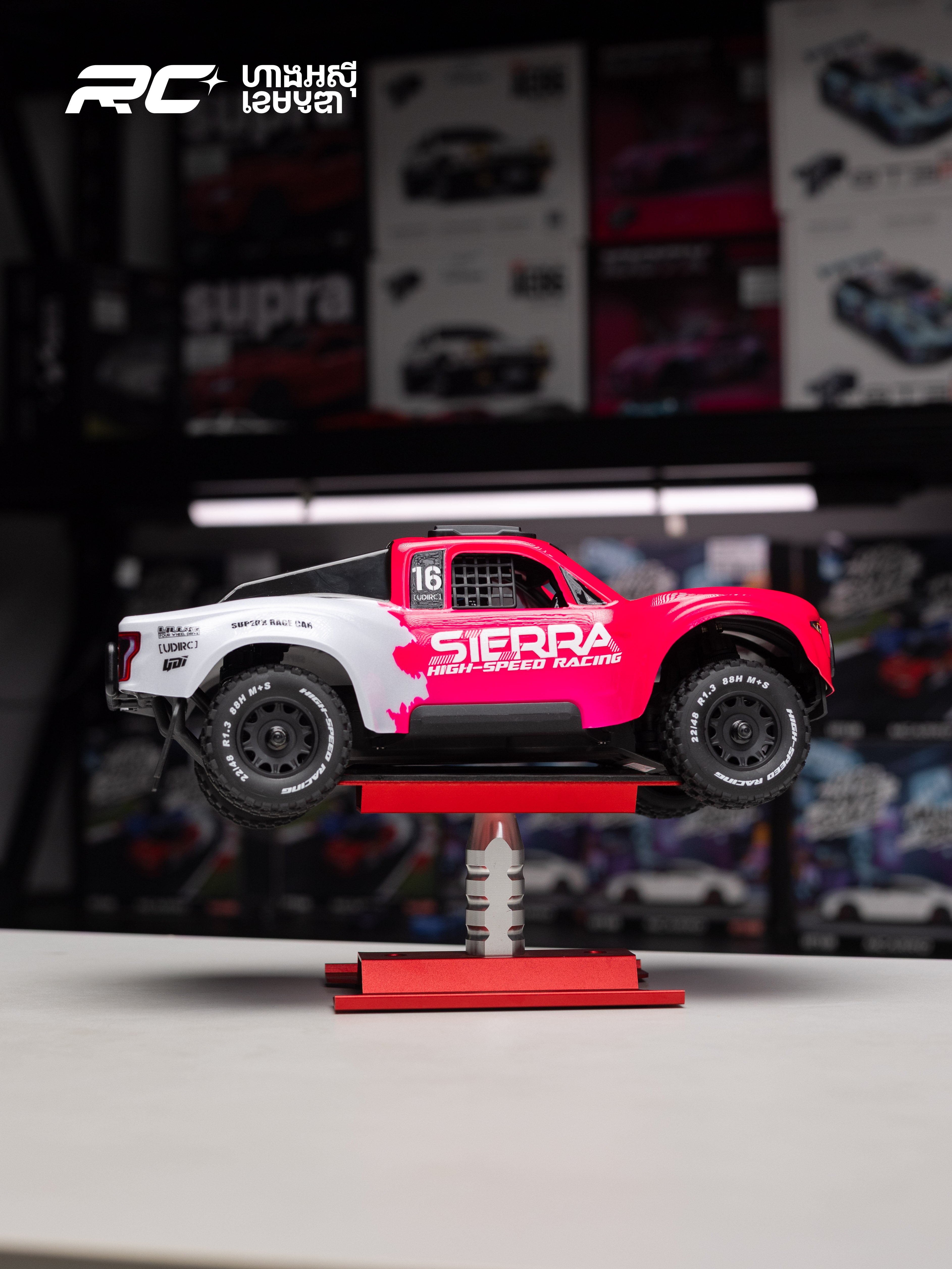 UDIRC SIERRA MINI UD1613PRO 1/16 4WD Brushless RTR ( Pink )