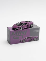 MINIGT 1/64 -  Lamborghini Revuelto Viola 30th Matte - MGT01121