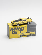 MINIGT - Ford Mustang Mach1 Grabber Yellow
