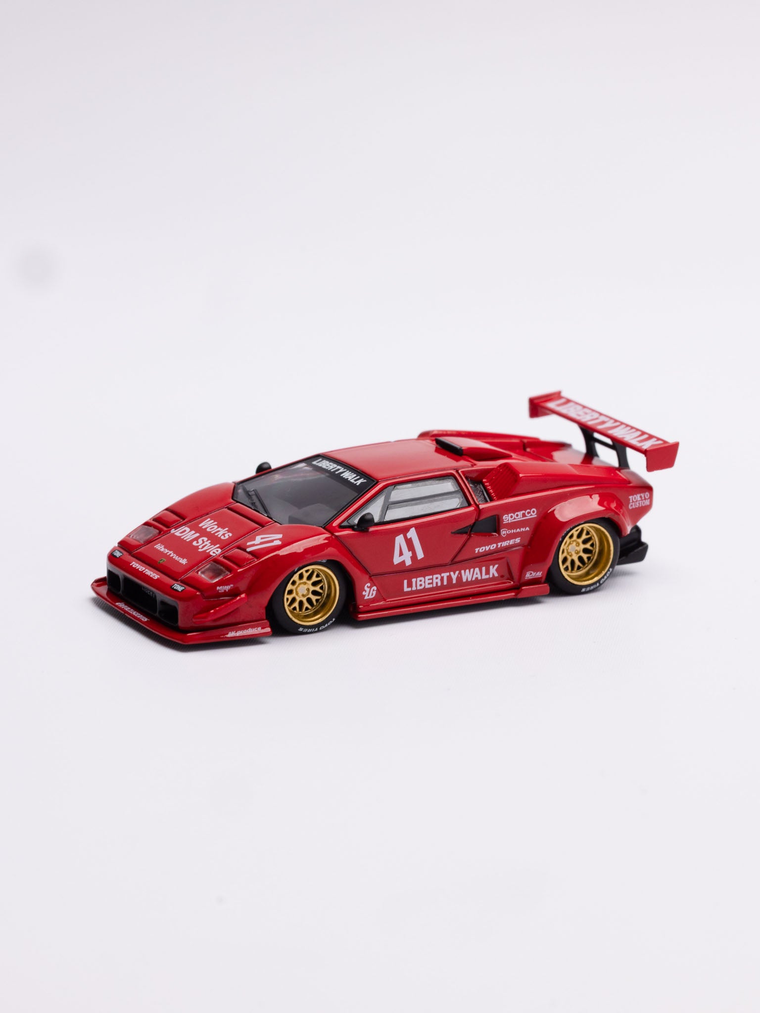 MINIGT 1/64 - Lamborghini Countach LB-WORKS Red
