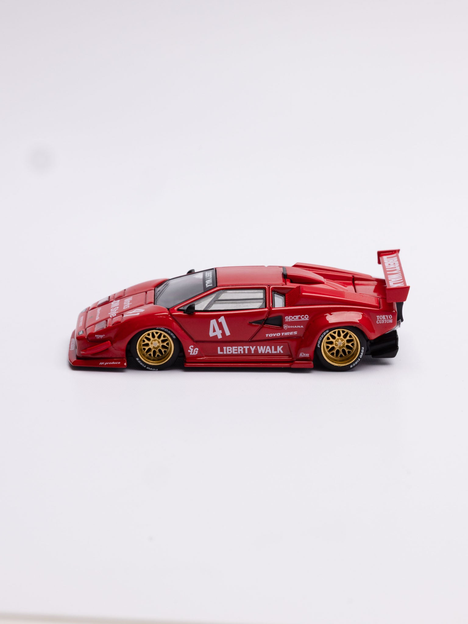 MINIGT 1/64 - Lamborghini Countach LB-WORKS Red – RC Cambodia