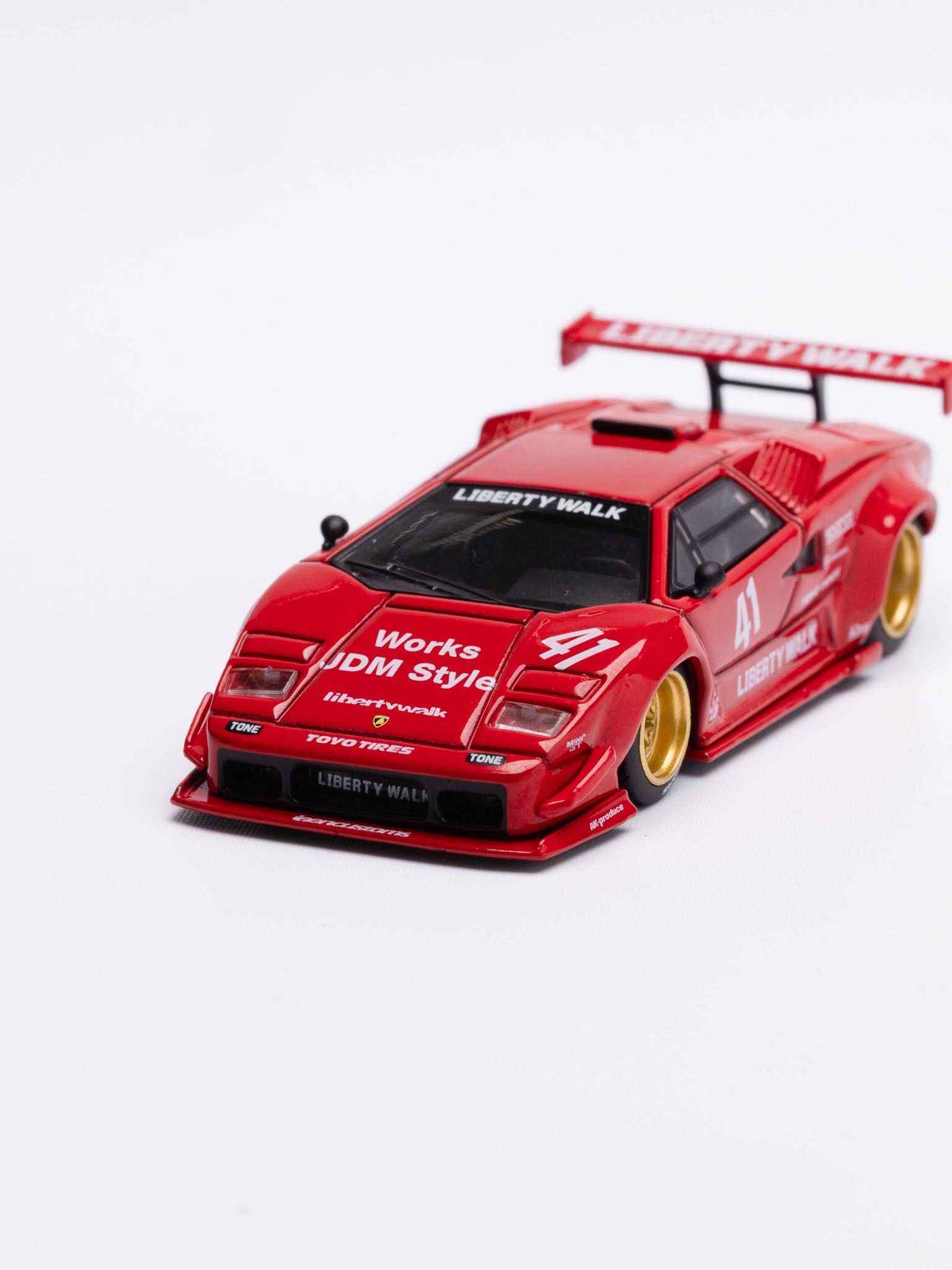 MINIGT 1/64 - Lamborghini Countach LB-WORKS Red – RC Cambodia