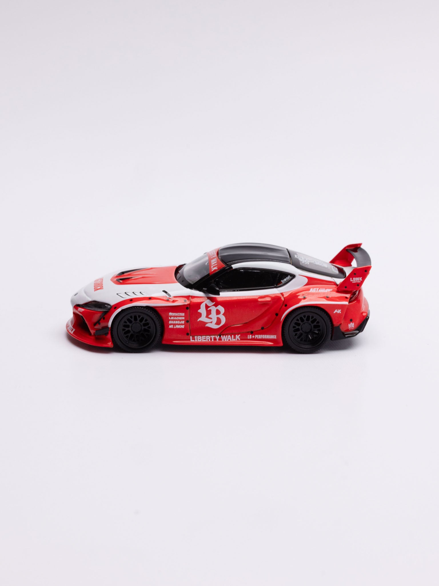 MINIGT 1/64 LB★WORKS Toyota GR Supra Red/White