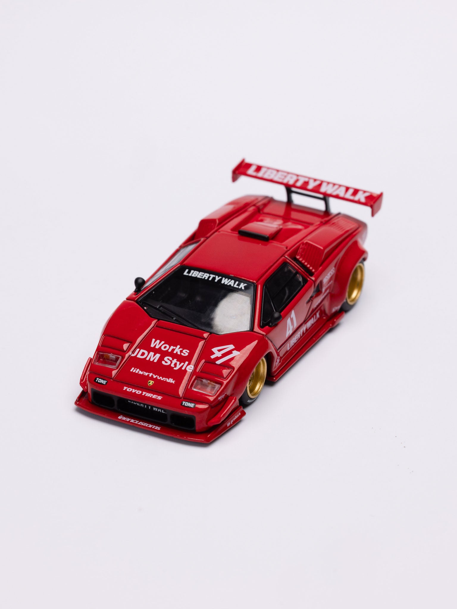 MINIGT 1/64 - Lamborghini Countach LB-WORKS Red – RC Cambodia
