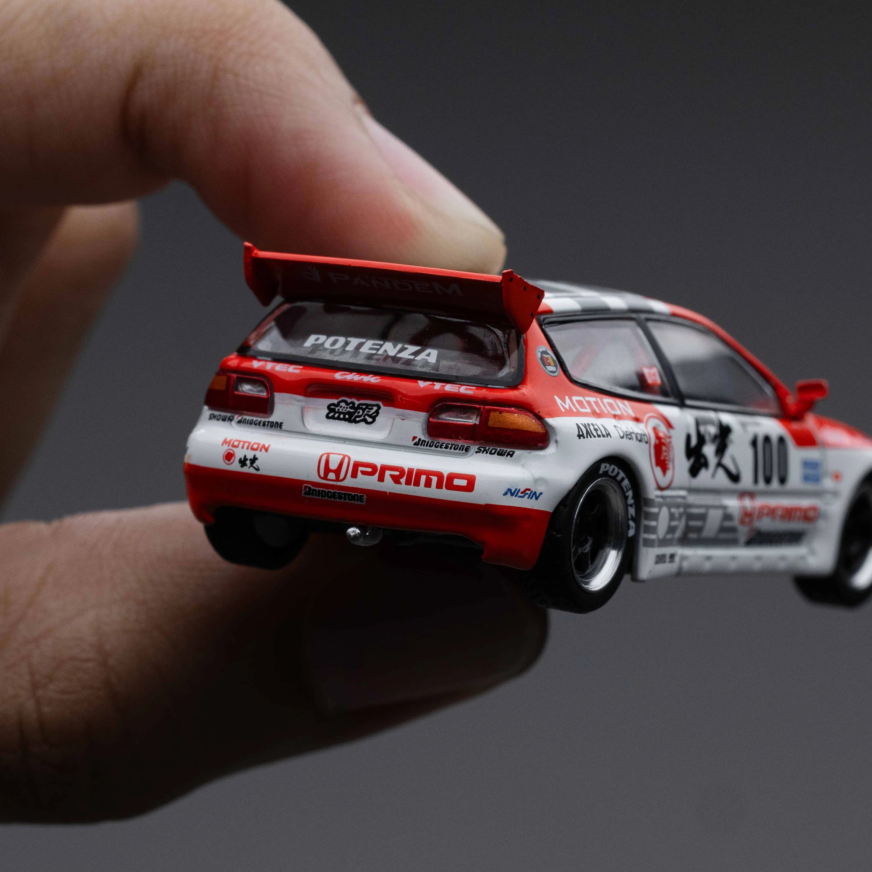 POP RACE 1:64 PANDEM CIVIC EG6 V1.5 IDEMITSU MOTION INFINITE