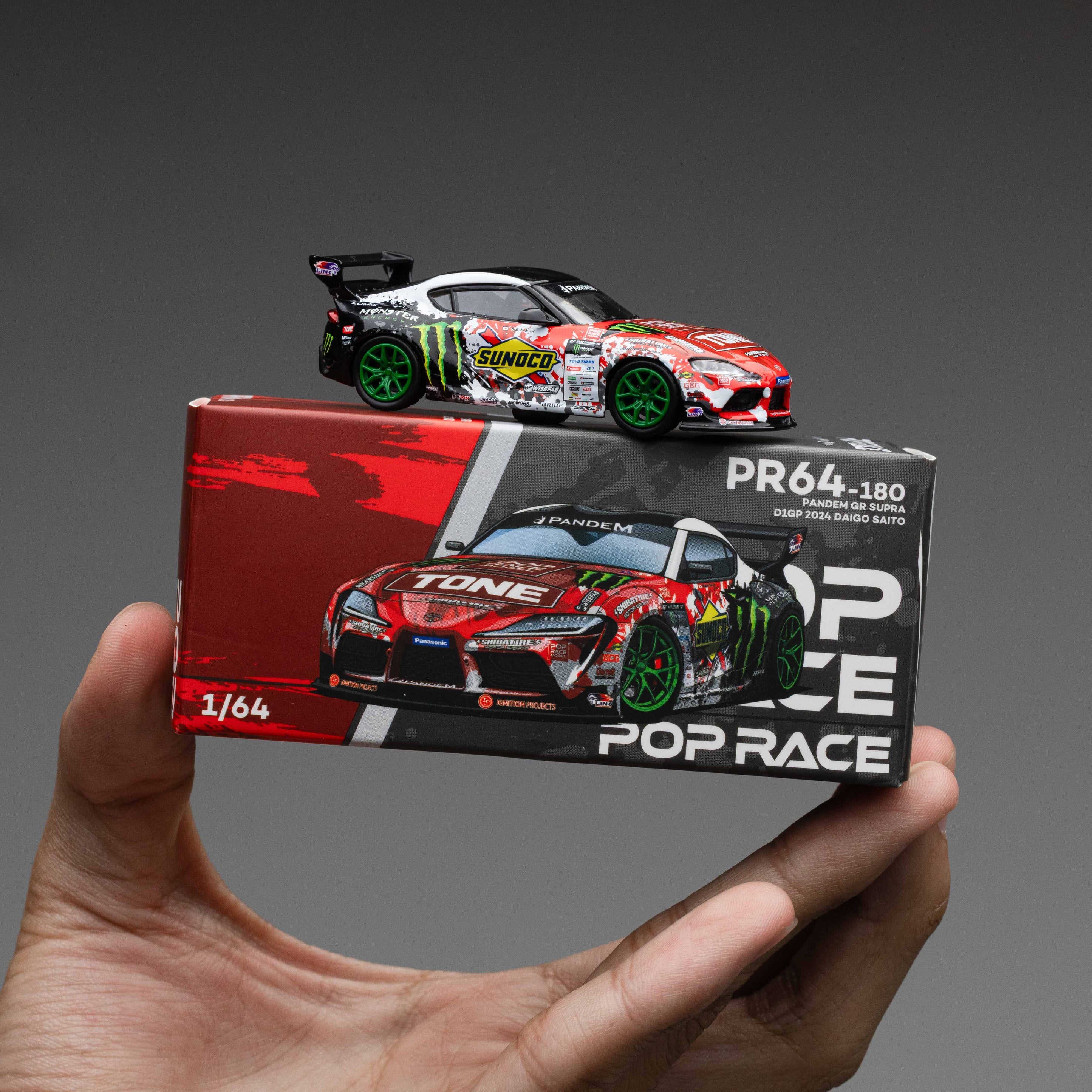 PANDEM GR SUPRA D1GP 2024 DAIGO SAITO PR640180 by Pop Race – RC