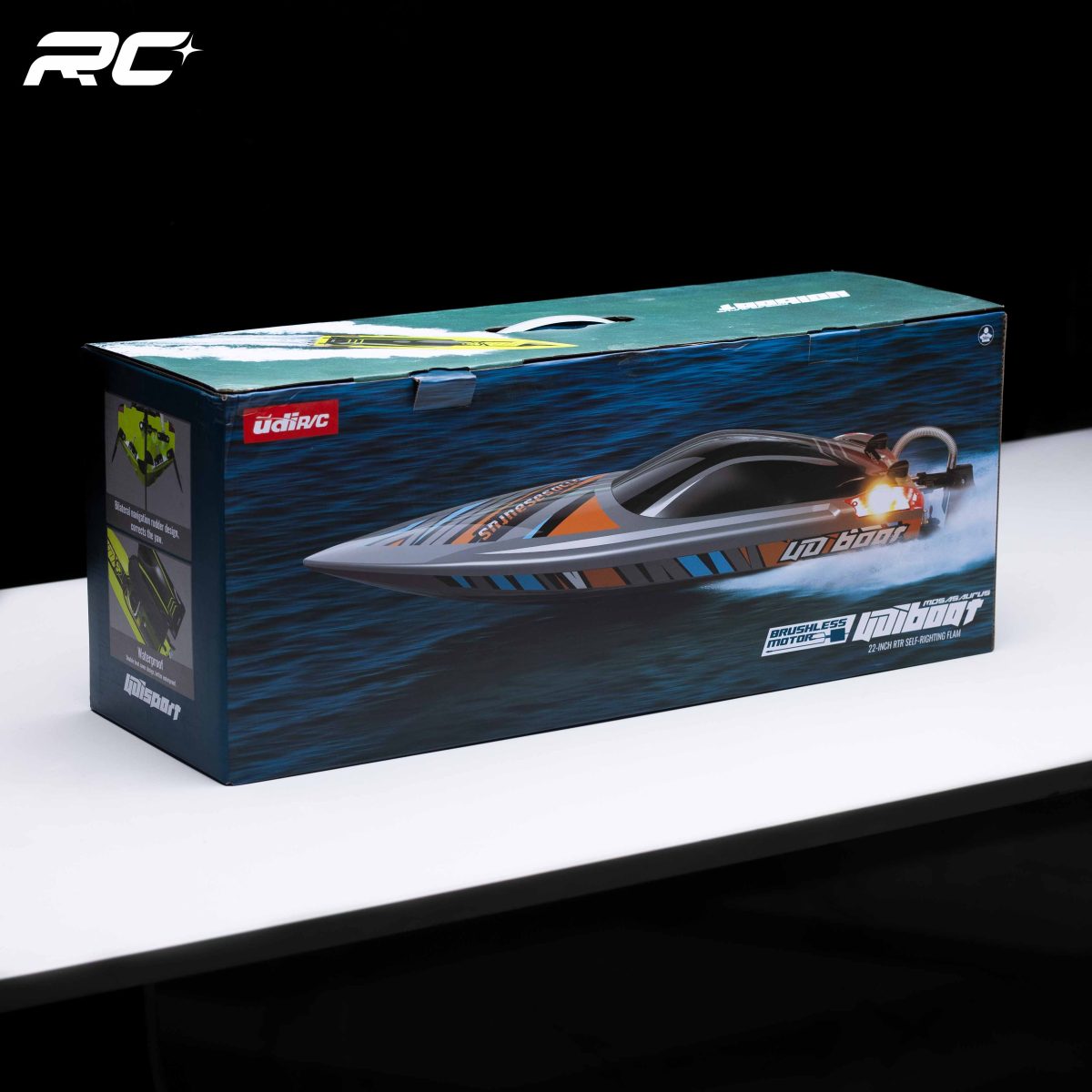 UDI 018 Brushless 2.4GHz RC High Speed Boat (3S 11.1v) Self righting 40km/h
