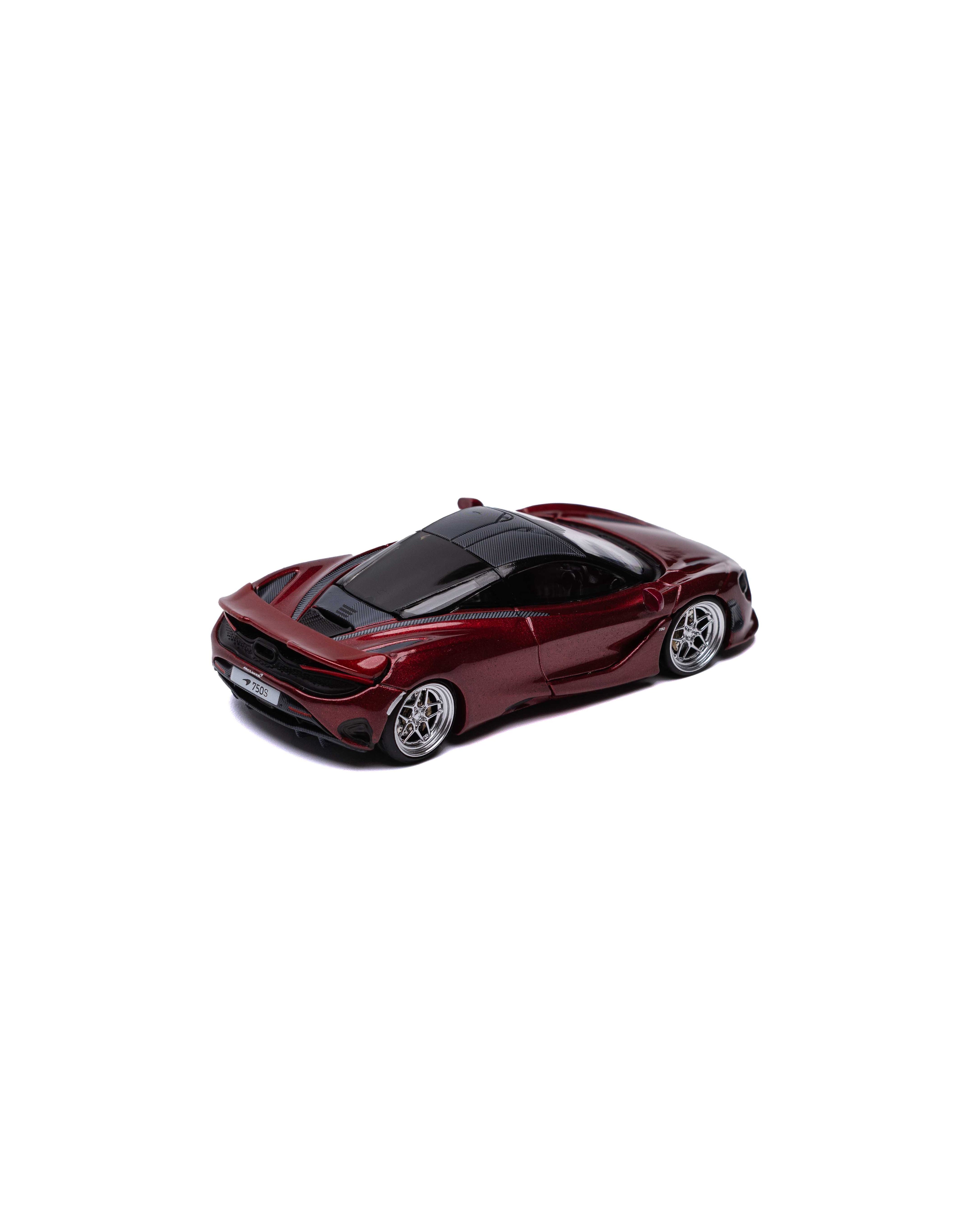 D MODEL BEAUTY ON WHEELS 1:64 McLaren 750S, Red