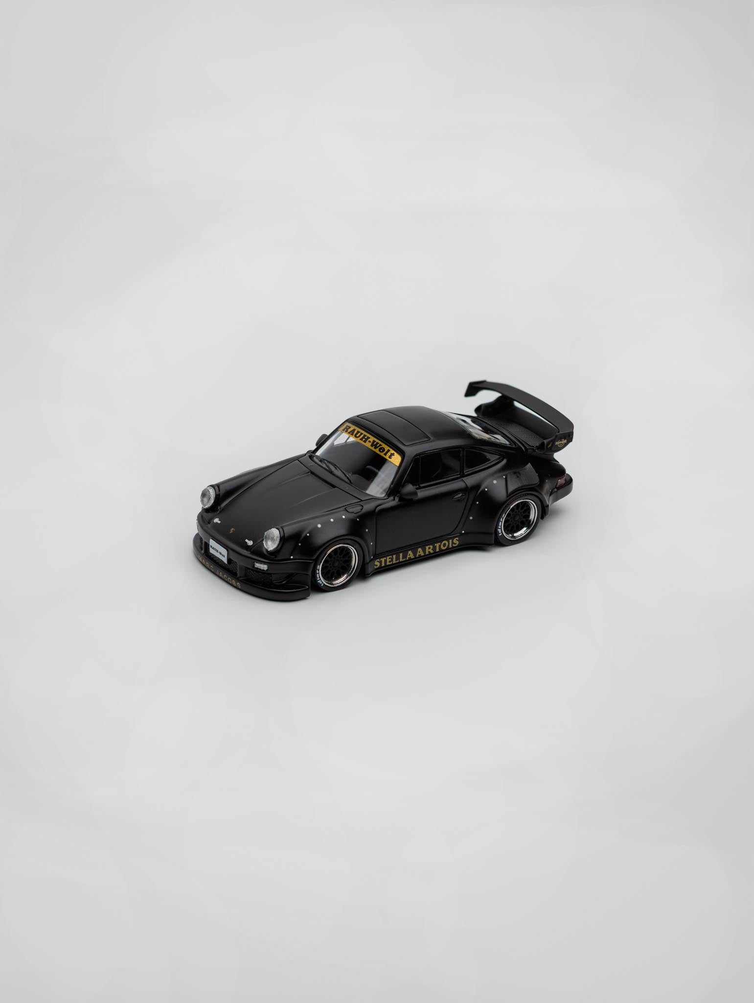MC 1:64 MODEL CAR PORSCHE RWB 930 MATT BLACK