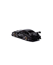 D MODEL BEAUTY ON WHEELS 1:64 MAZDA RX-7 LB-Super Silhouette , Black