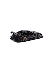 D MODEL BEAUTY ON WHEELS 1:64 MAZDA RX-7 LB-Super Silhouette , Black