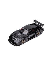 D MODEL BEAUTY ON WHEELS 1:64 MAZDA RX-7 LB-Super Silhouette , Black