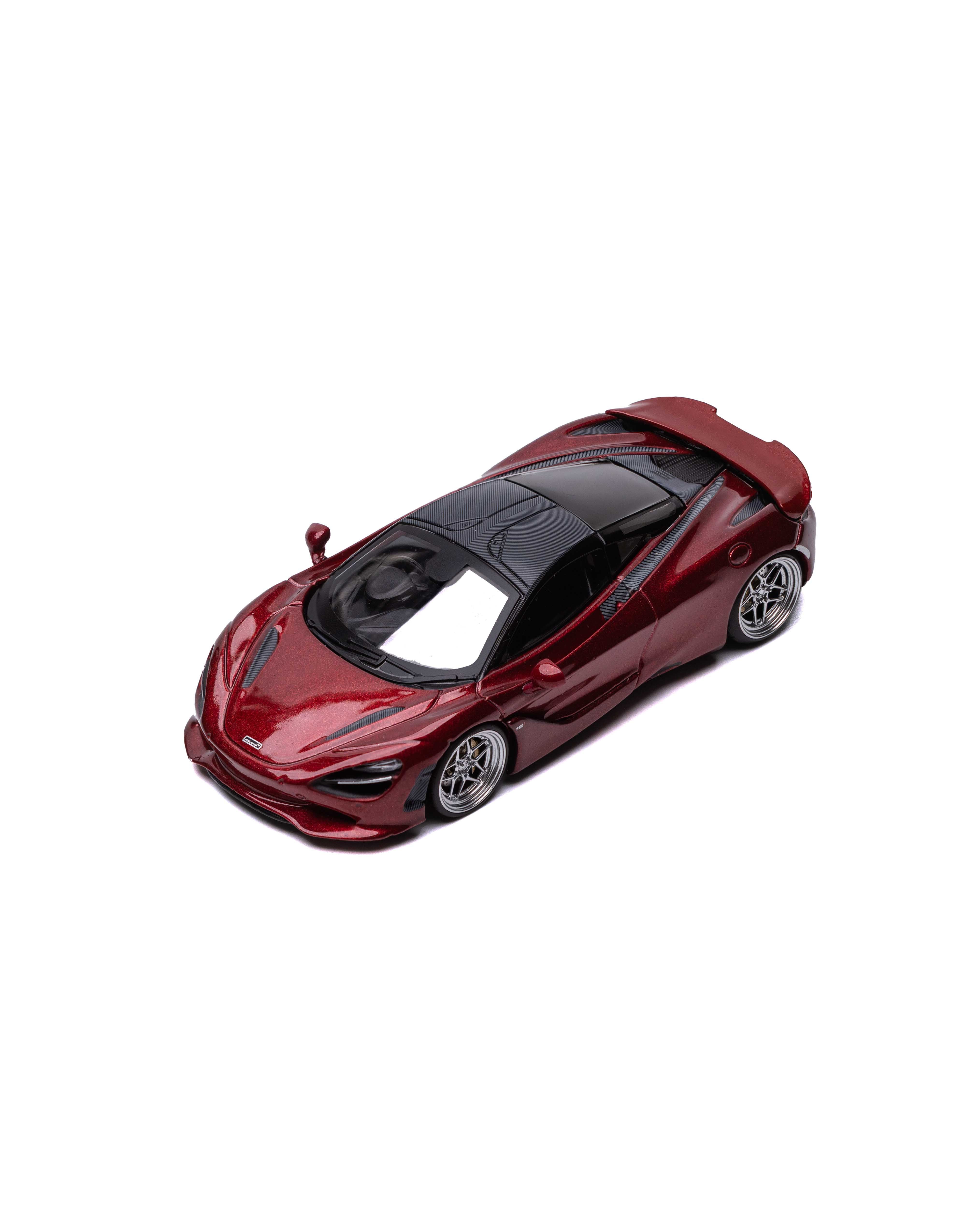 D MODEL BEAUTY ON WHEELS 1:64 McLaren 750S, Red
