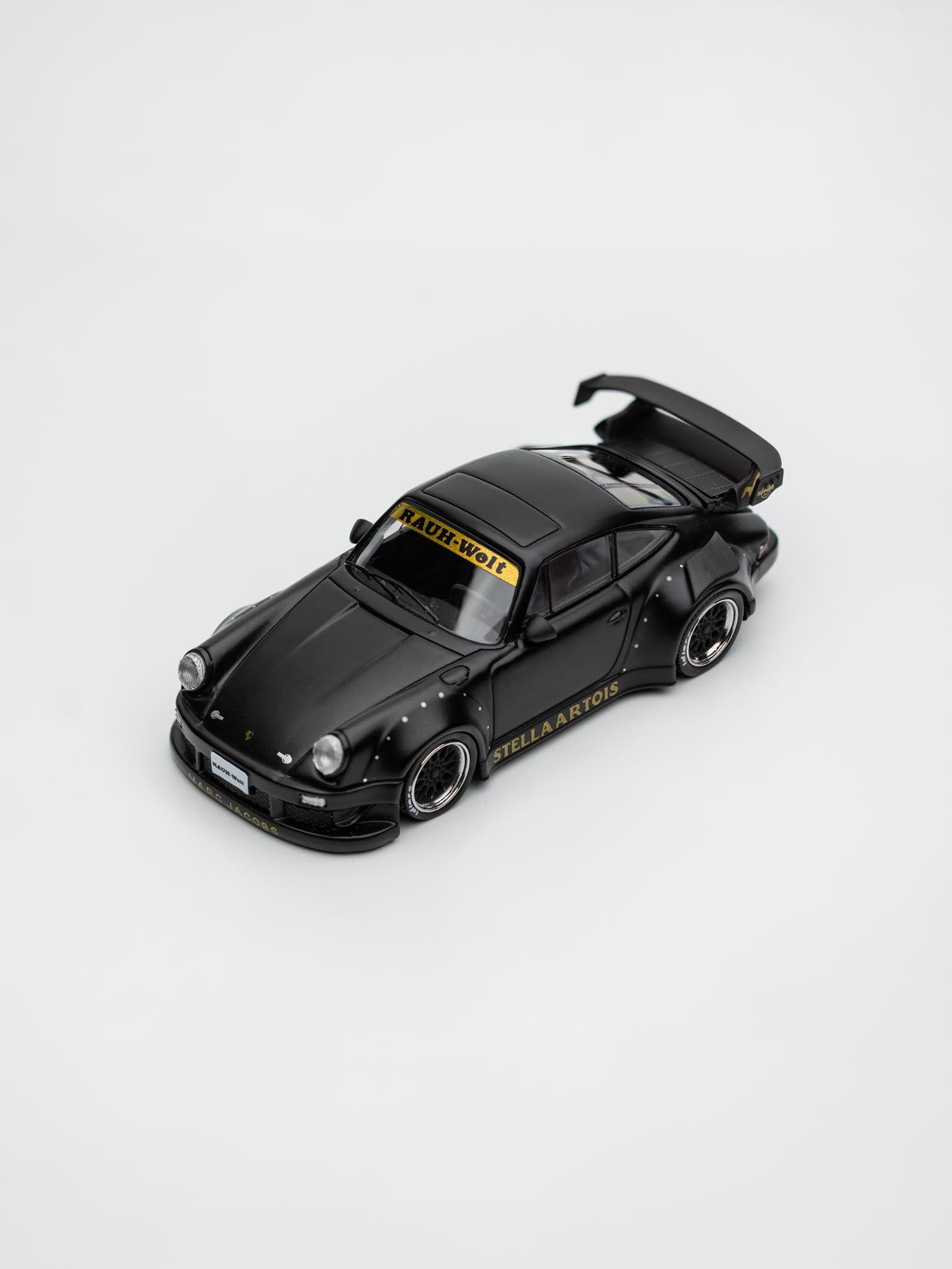 MC 1:64 MODEL CAR PORSCHE RWB 930 MATT BLACK