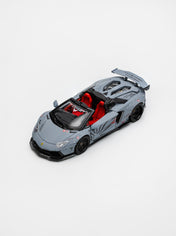 TPC X RHINO MODEL 1:64 LAMBORGHINI LP720-4 ROADSTER WIDE-BODY MODIFIED LBWK