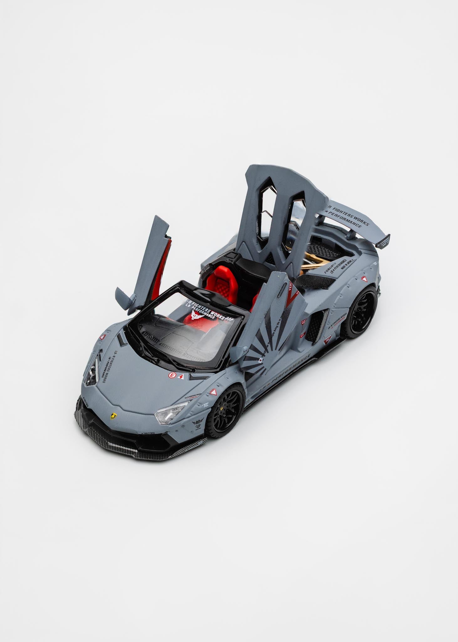TPC X RHINO MODEL 1:64 LAMBORGHINI LP720-4 ROADSTER WIDE-BODY MODIFIED LBWK