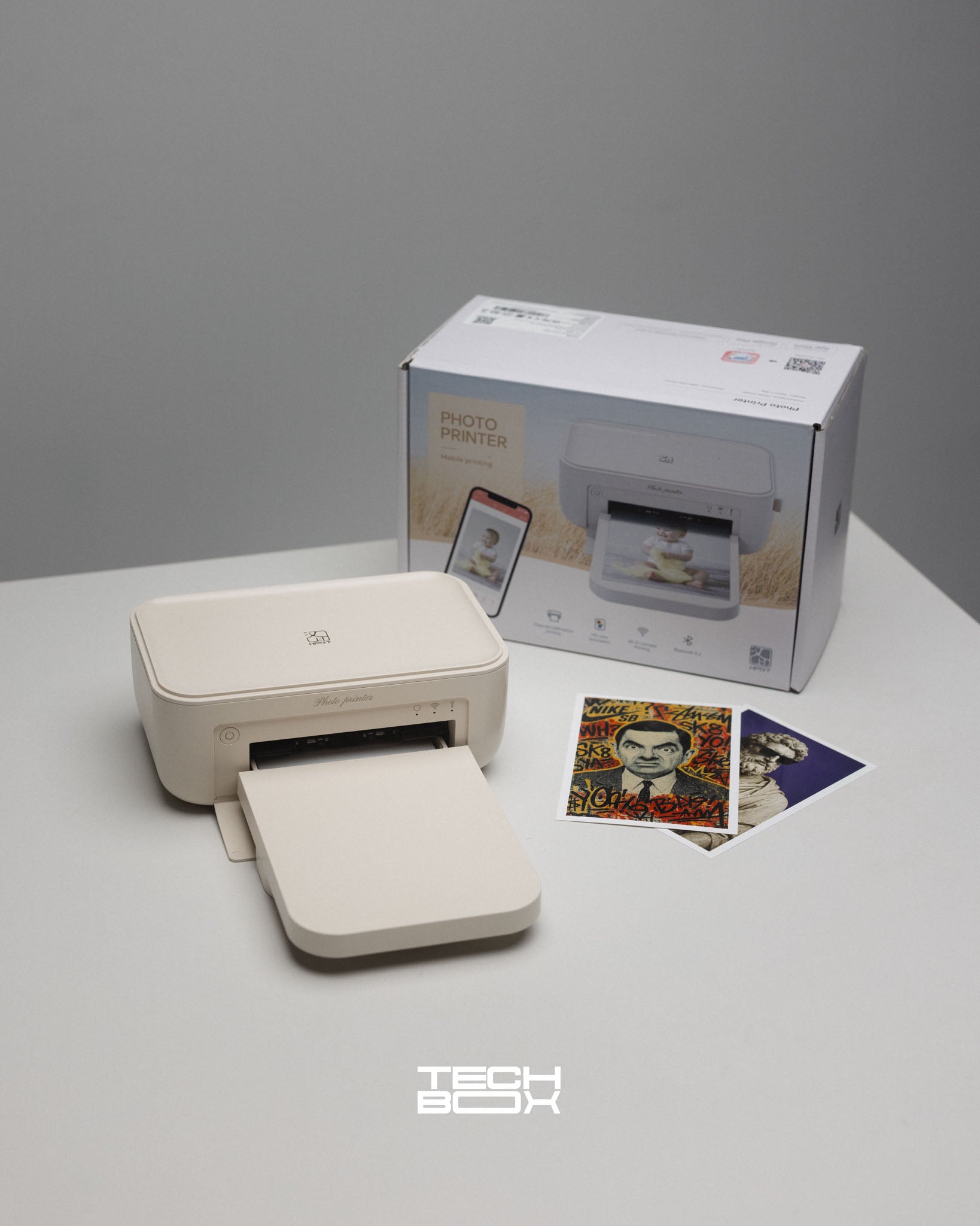 Hanin CP4100 Wi-Fi Wireless Instant Photo Printer 4x6 + 1 Package of Paper