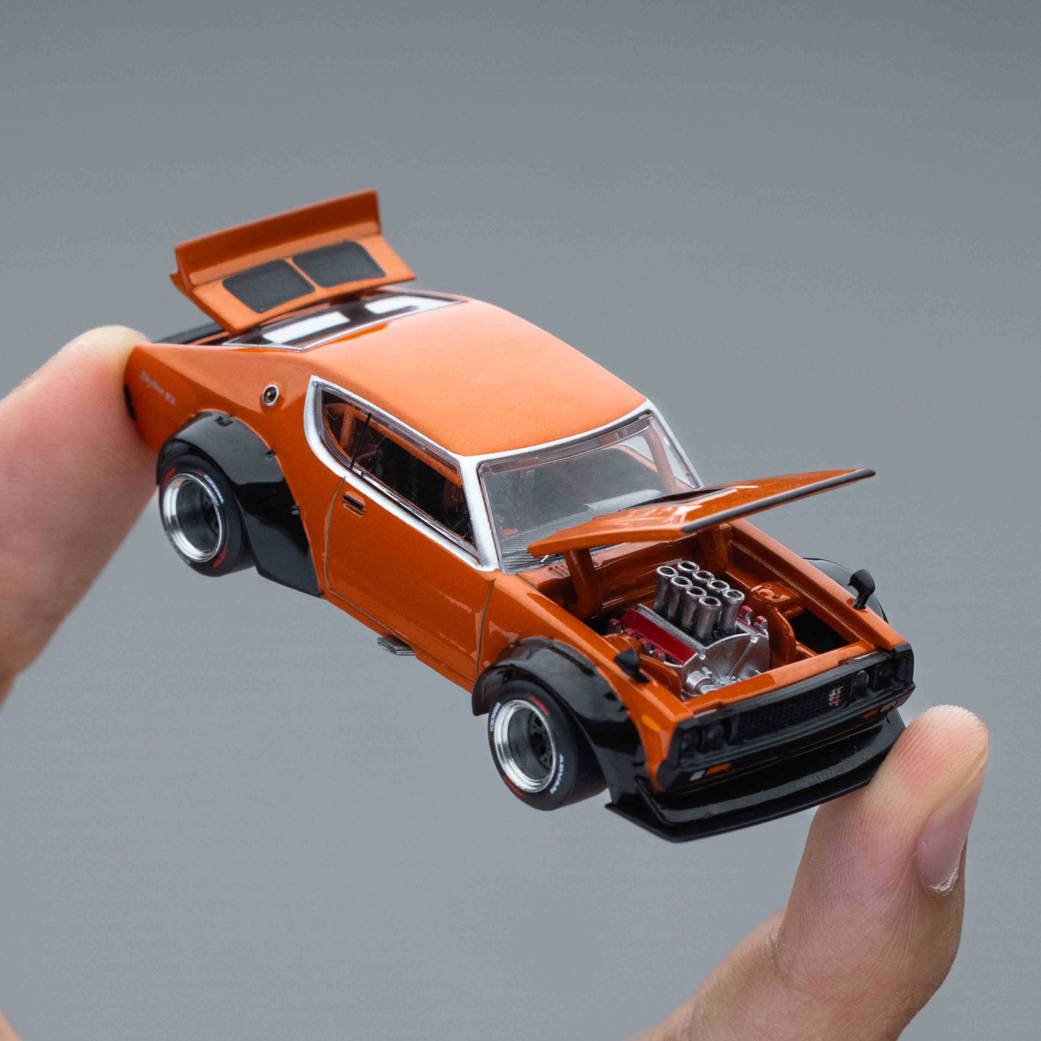 SKYLINE GT-R V8 DRIFT (KENMERI) ORANGE