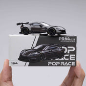 POP RACE 1:64 ASTON MARTIN VANTAGE GT3 CARBON EDITION