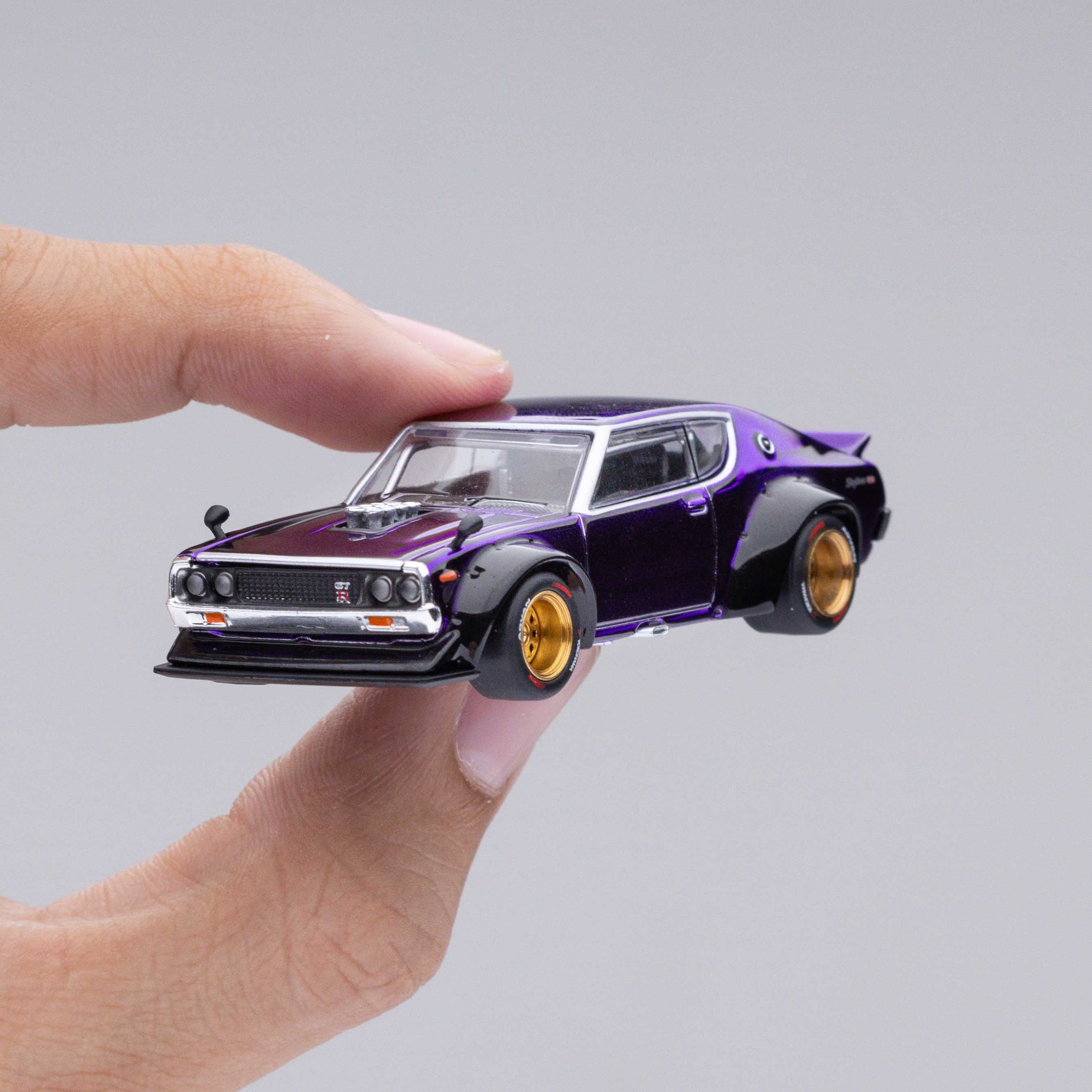 NISSAN SKYLINE GT-R V8 DRIFT KENMERI PURPLE TOKYO AUTO SALON 2025