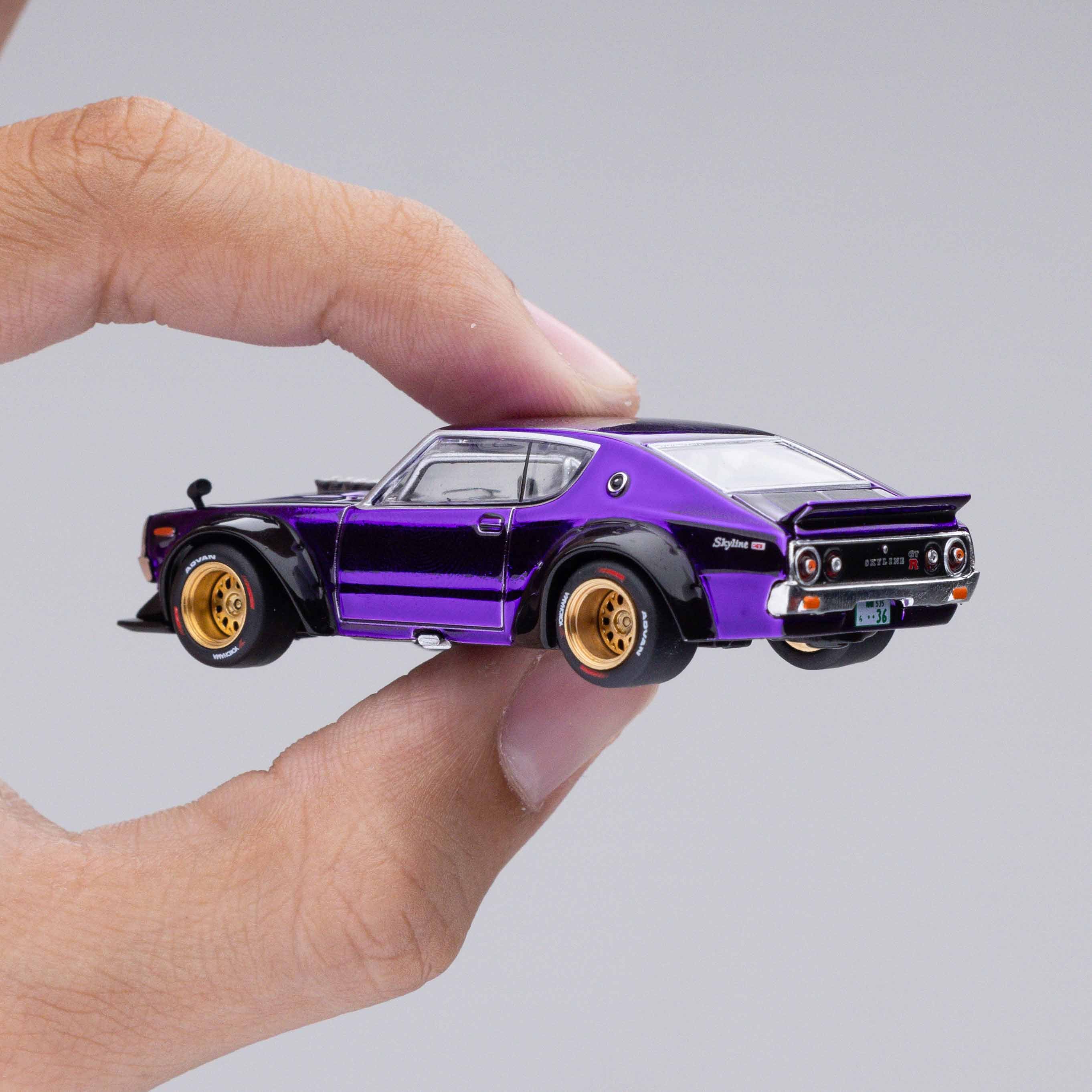 NISSAN SKYLINE GT-R V8 DRIFT KENMERI PURPLE TOKYO AUTO SALON 2025