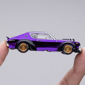 NISSAN SKYLINE GT-R V8 DRIFT KENMERI PURPLE TOKYO AUTO SALON 2025