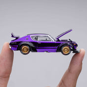 NISSAN SKYLINE GT-R V8 DRIFT KENMERI PURPLE TOKYO AUTO SALON 2025