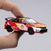 POP RACE 1/64 SHELL HONDA CIVIC TYPE R