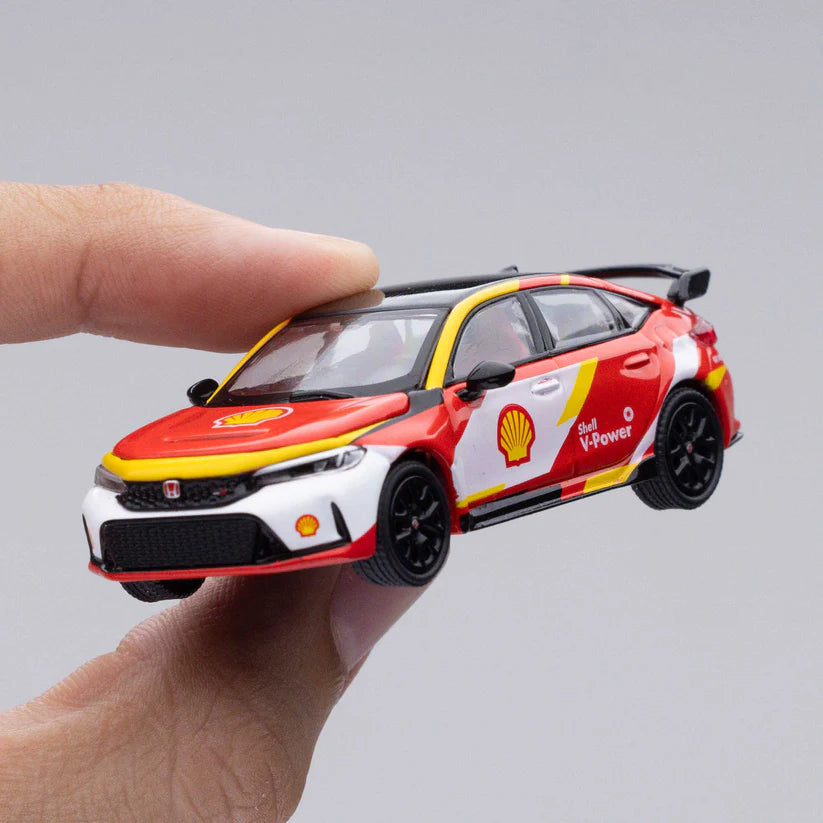 POP RACE 1/64 SHELL HONDA CIVIC TYPE R