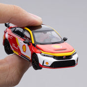 POP RACE 1/64 SHELL HONDA CIVIC TYPE R