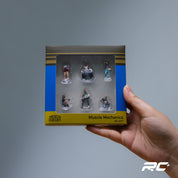 AMERICAN DIORAMA 1:64 人偶 肌肉机械师套装