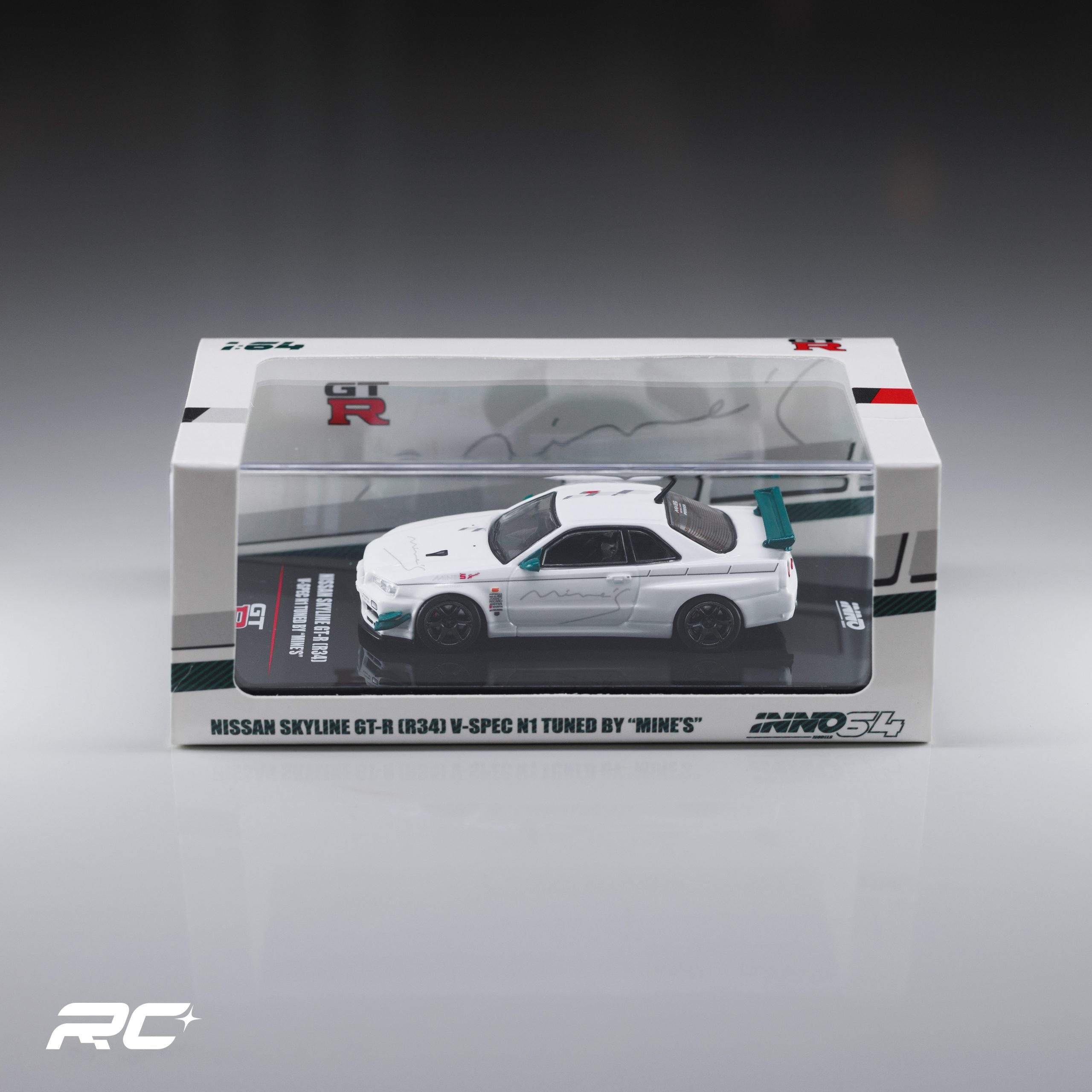 1/64 NISSAN SKYLINE GT-R (R34) V-SPEC Tuned by “MINE’S”