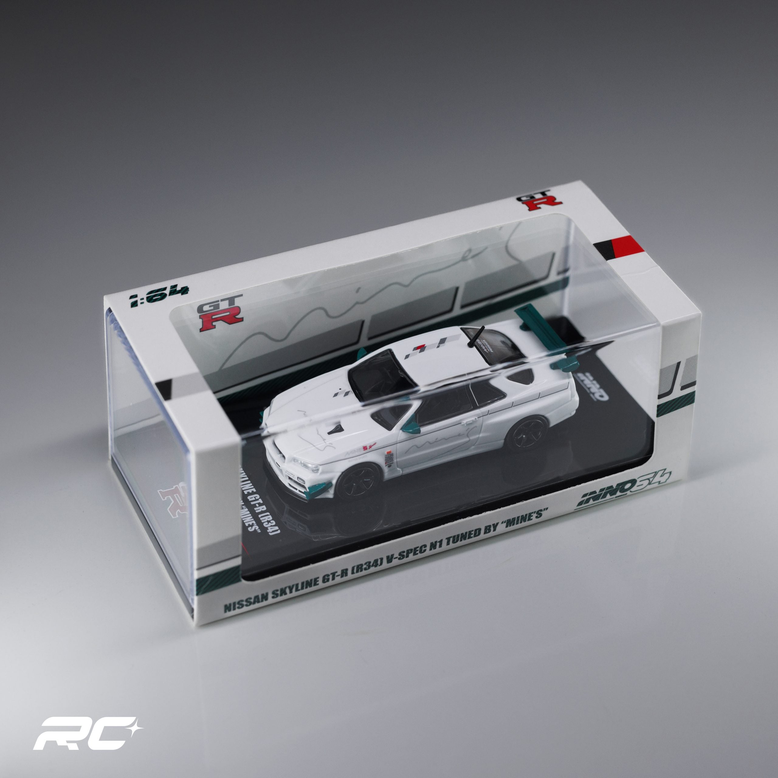 1/64 NISSAN SKYLINE GT-R (R34) V-SPEC Tuned by “MINE’S”