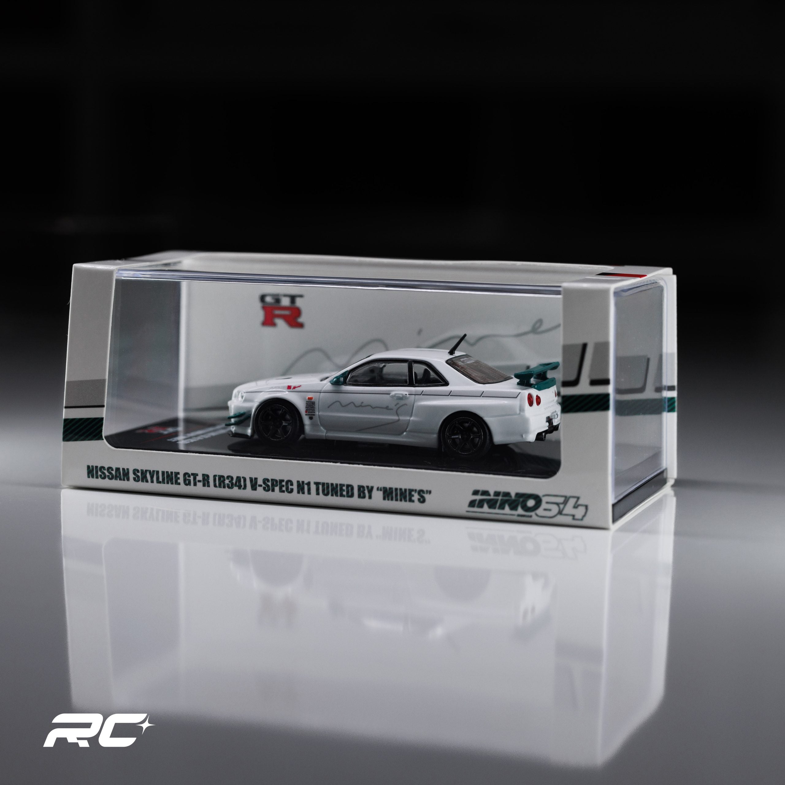 1/64 NISSAN SKYLINE GT-R (R34) V-SPEC Tuned by “MINE’S”
