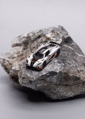 TW 1:64 Koenigsegg Agera Rs MoonSilver/Black T64G-TL005-MS