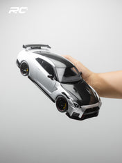MOTORHELIX 1:18 Nissan GT-R NISMO (R35) Special Edition 2022 NISMO Ultimate Metal Silver