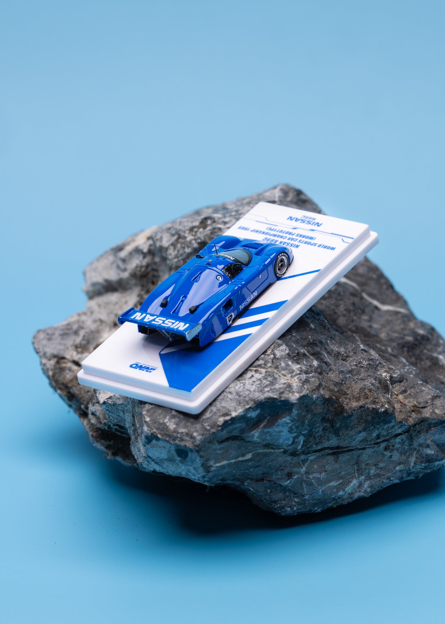 INNO64 1:64 NISSAN R89C BLUE IN64-R89C-BL