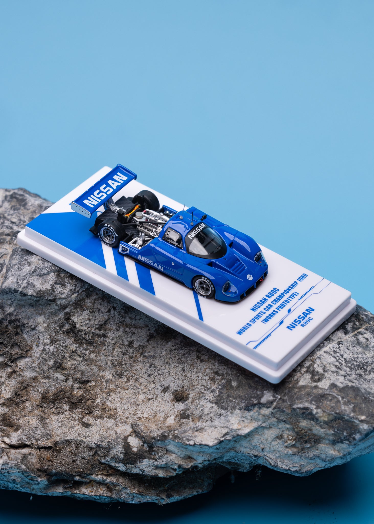 INNO64 1:64 NISSAN R89C BLUE IN64-R89C-BL