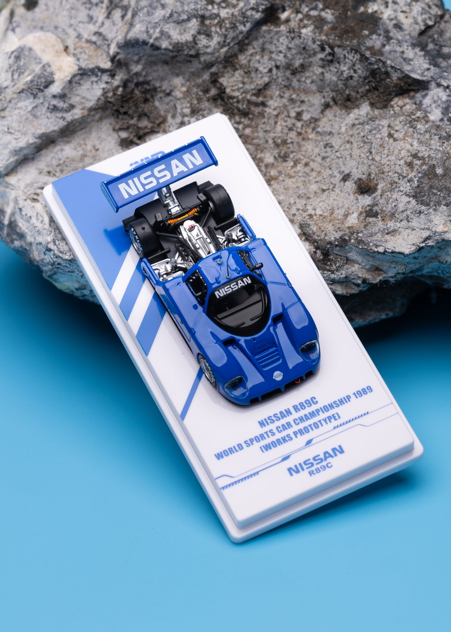 INNO64 1:64 NISSAN R89C BLUE IN64-R89C-BL