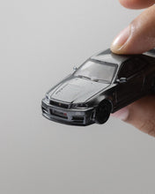 MINIGT - 1/64 Nissan Skyline GT-R Dark Metal Gray (NISMO BNR34 CRS Version)